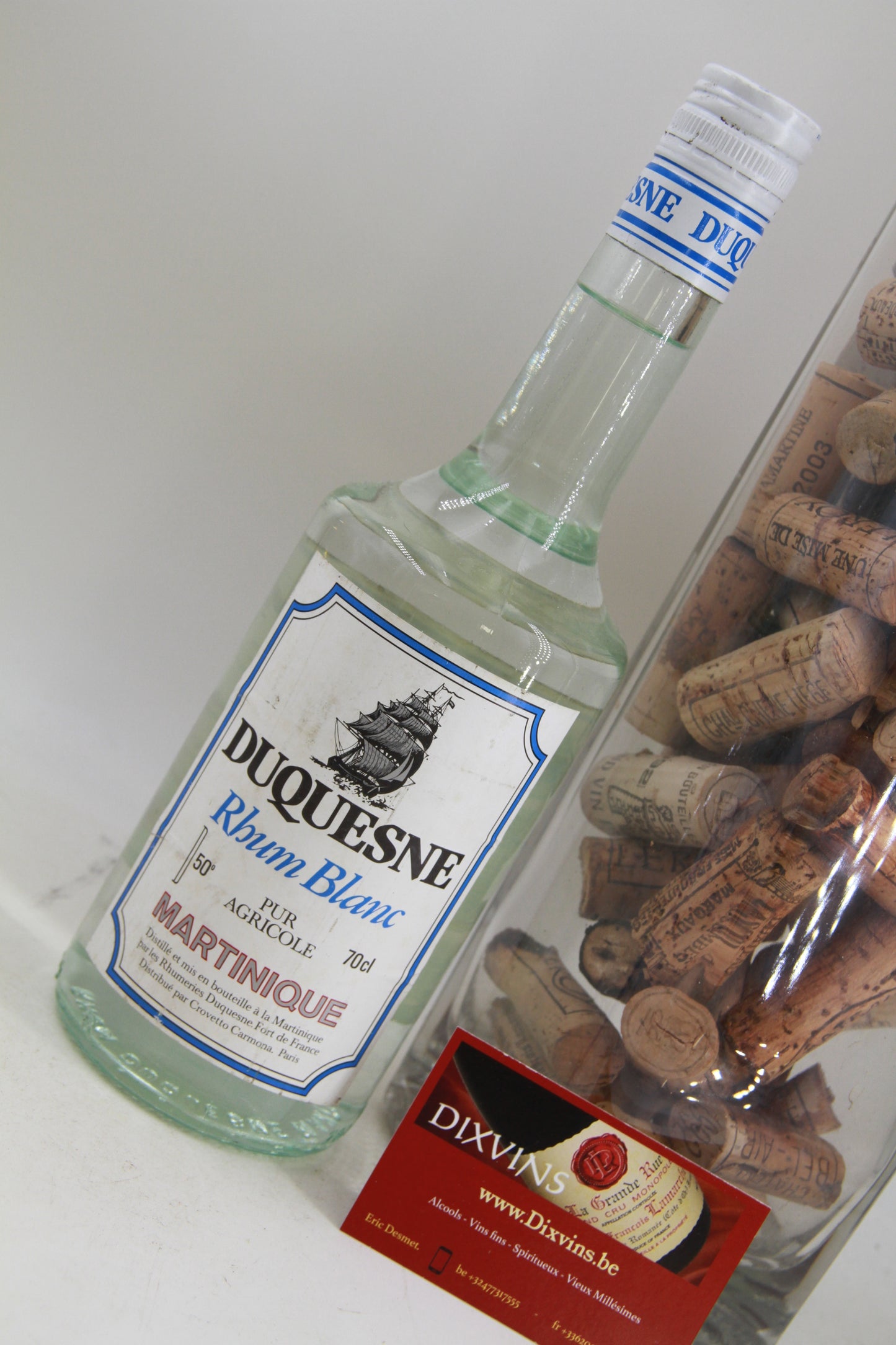 Rhum Duquesne 70 ties Pur Agricole. 70cl. 50° - Eric-Dixvins