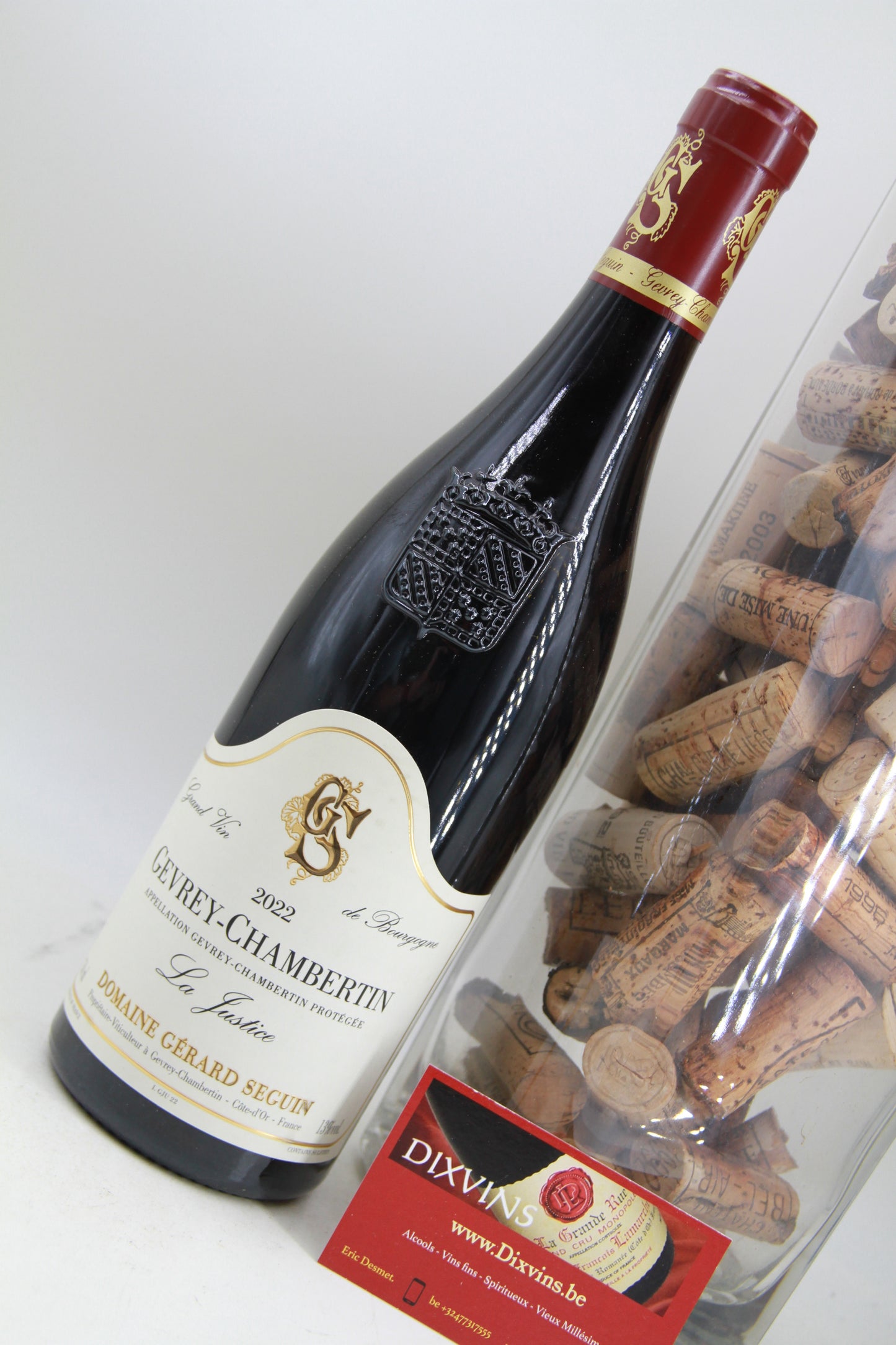 Gevrey Cambertin La Justice. ** 2022 ** Domaine Gérard Seguin - Eric-Dixvins