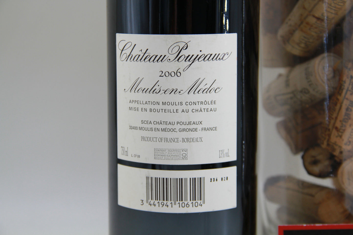 Chateau Poujeaux ** 2006 ** Moulis en Médoc - Eric-Dixvins