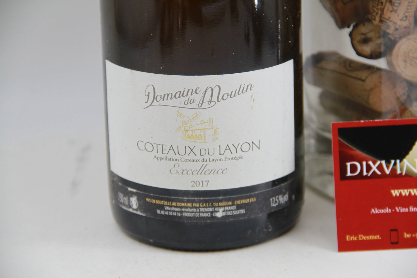 - Domaine du Moulin 2017 Coteaux du Layon Excellence - Eric-Dixvins