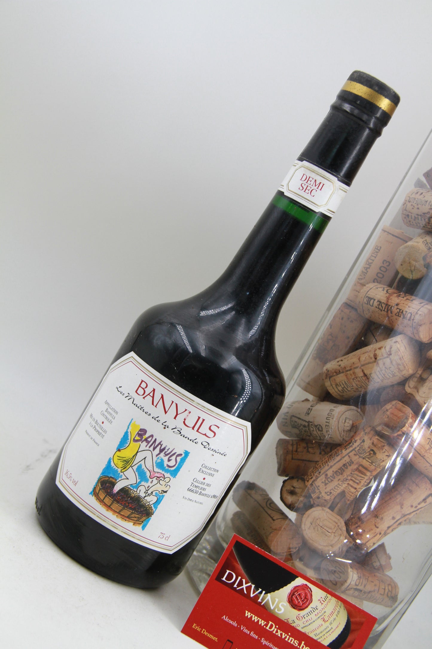 Banyuls "Demi sec " Wolinski Cellier des Templiers - Eric-Dixvins