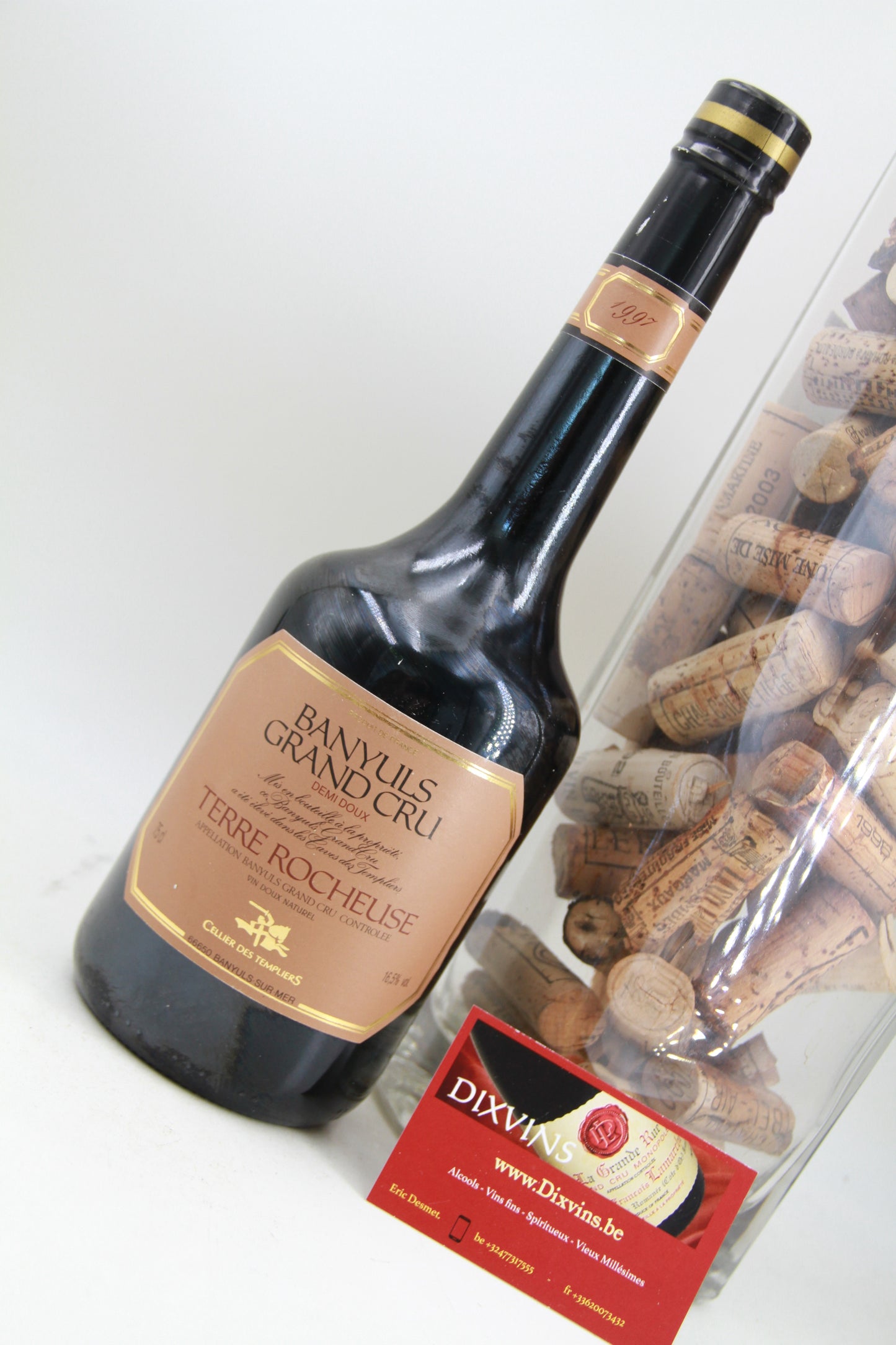 Banyuls Grand Cru "demi doux" Terre Rocheuse * 1997 ** " Cellier des Templiers - Eric-Dixvins