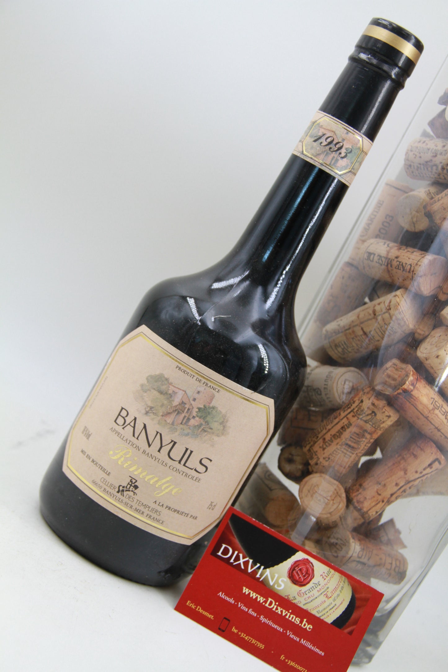 Banyuls Rimatge * 1993 ** " Cellier des Templiers - Eric-Dixvins