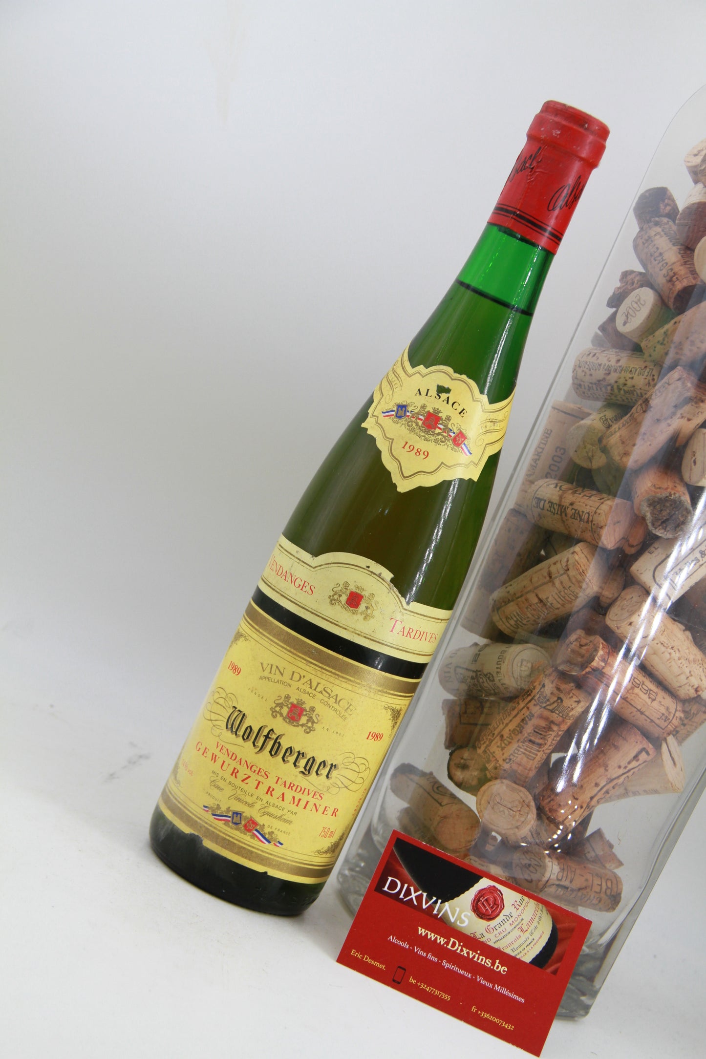 Gewurztraminer " Vendanges Tardives " 1989 Wolfberger - Eric-Dixvins