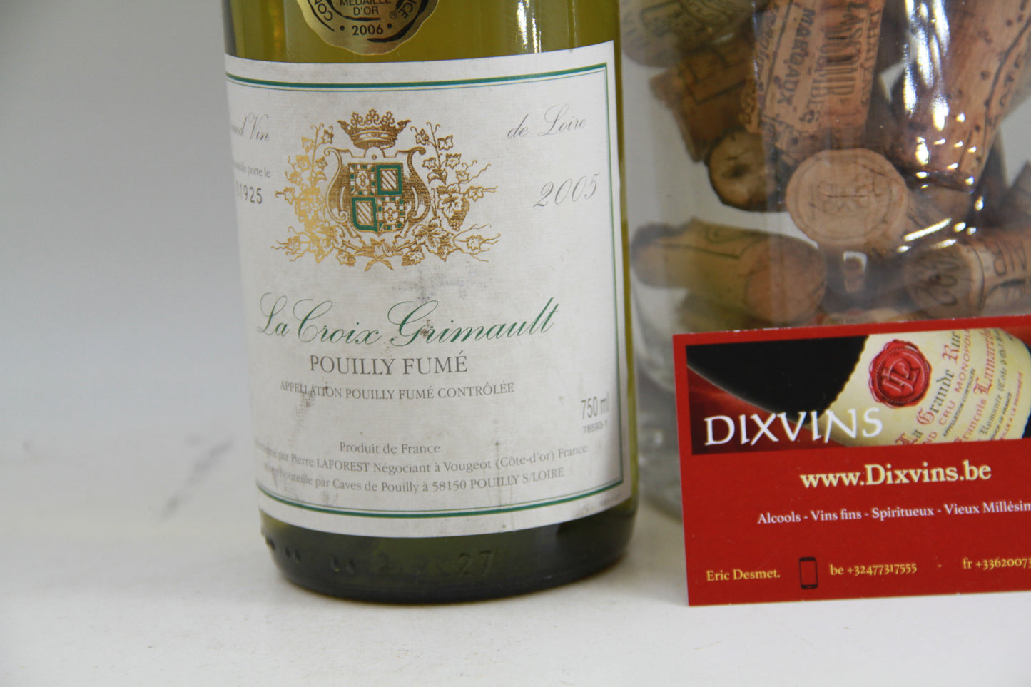 - Pouilly Fumé " La Croix Grimault " ** 2005 ** P Laforest - Eric-Dixvins