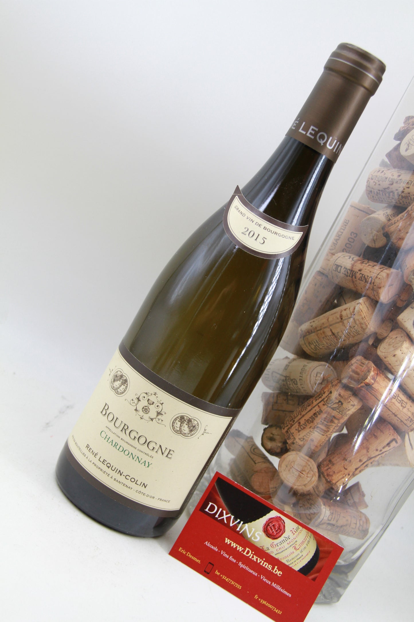 - Bourgogne " Chardonnay " ** 2015 ** Lequin Colin - Eric-Dixvins
