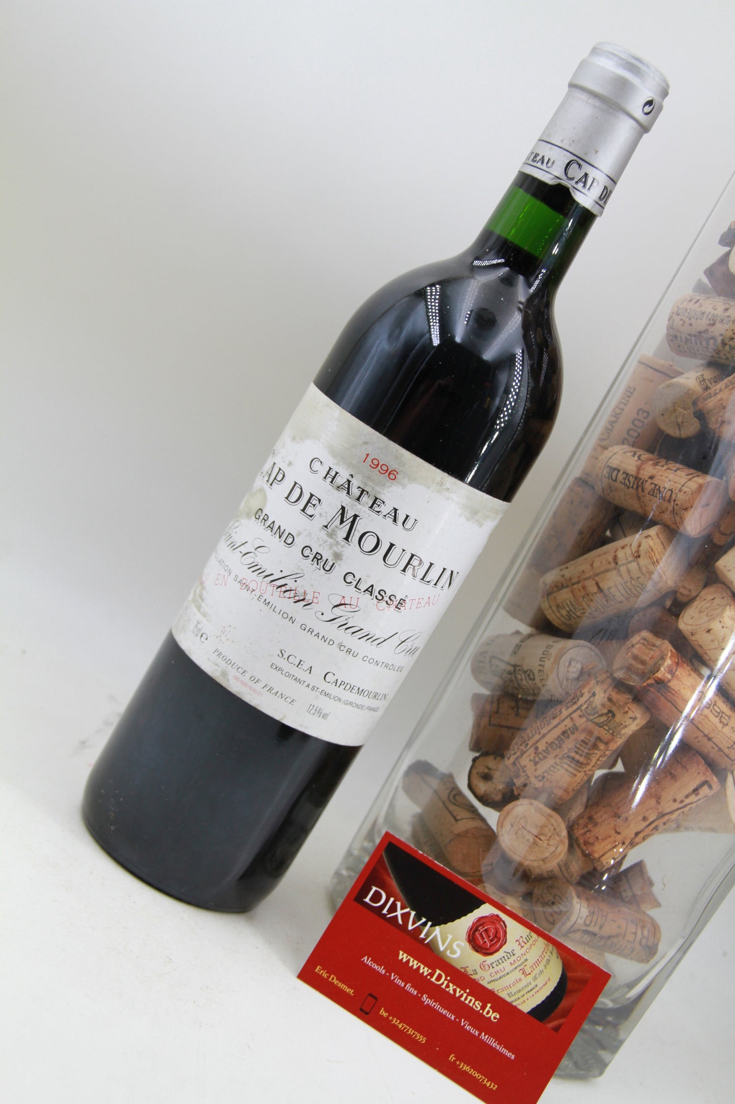 Chateau Cap Du Mourlin** 1996 ** Grand Cru Cru classé Saint Emilion - Eric-Dixvins