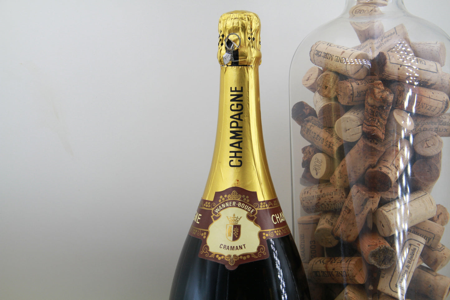 Champagne Wanner Bouge " Brut " Cramant 1,5L Magnum - Eric-Dixvins
