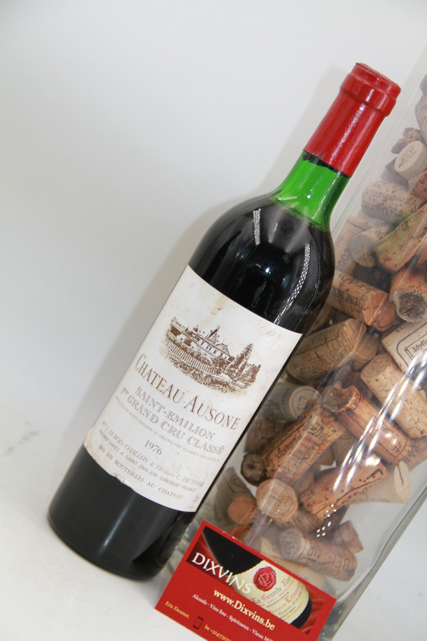 Chateau Ausone 1er Grand Cru Classé Saint Emilion 1976 - Eric-Dixvins