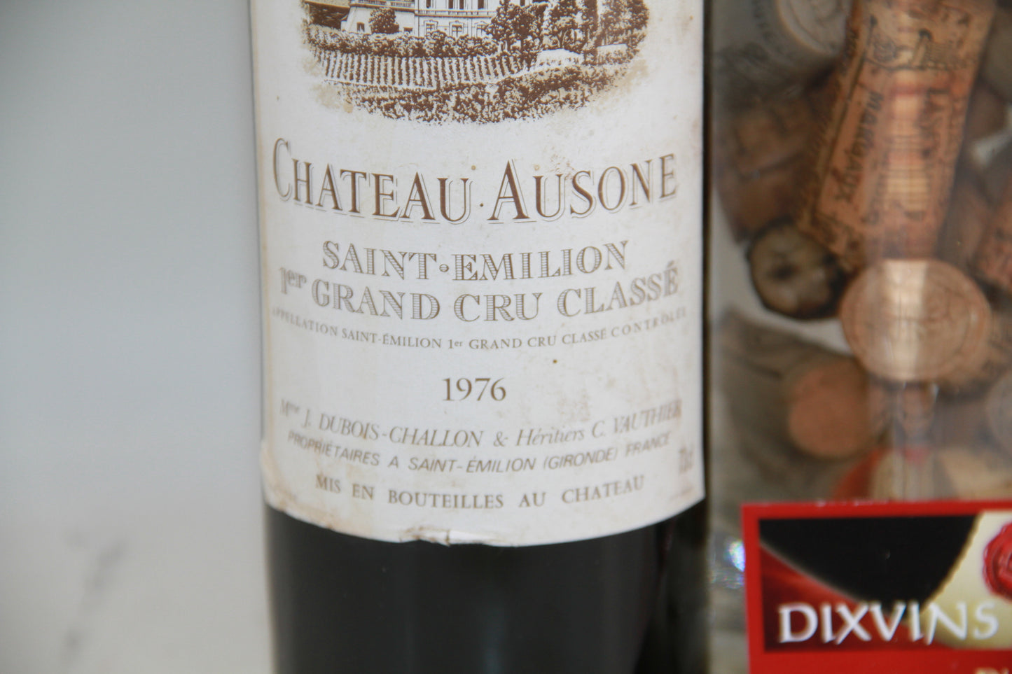 Chateau Ausone 1er Grand Cru Classé Saint Emilion 1976 - Eric-Dixvins