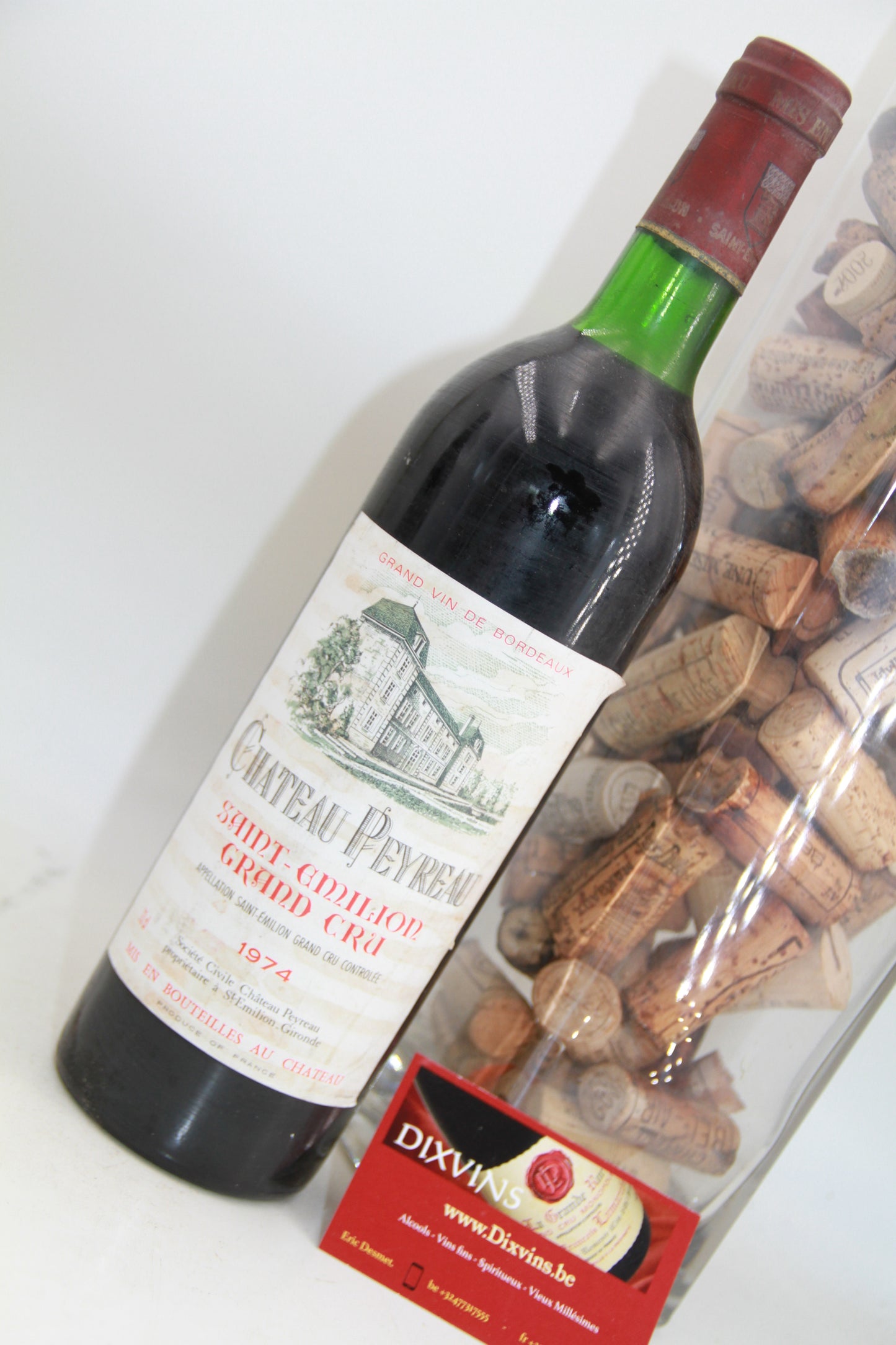 Chateau Peyreau Saint Émilion Grand Cru 1974 - Eric-Dixvins
