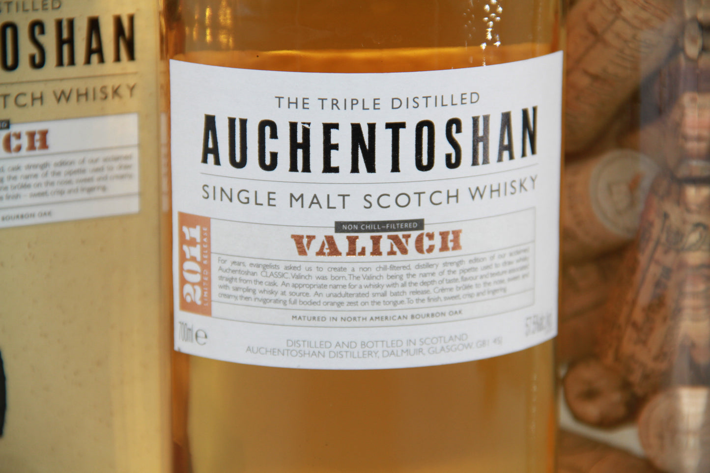 Auchentoshan 2011 Valinch Single malt Scotch Wiskhy - Eric-Dixvins