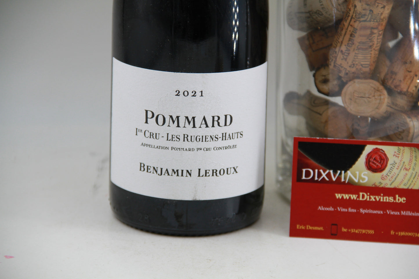 Pommard Les Rugiens Hauts 2021 ‐ Benjamin Leroux - Eric-Dixvins