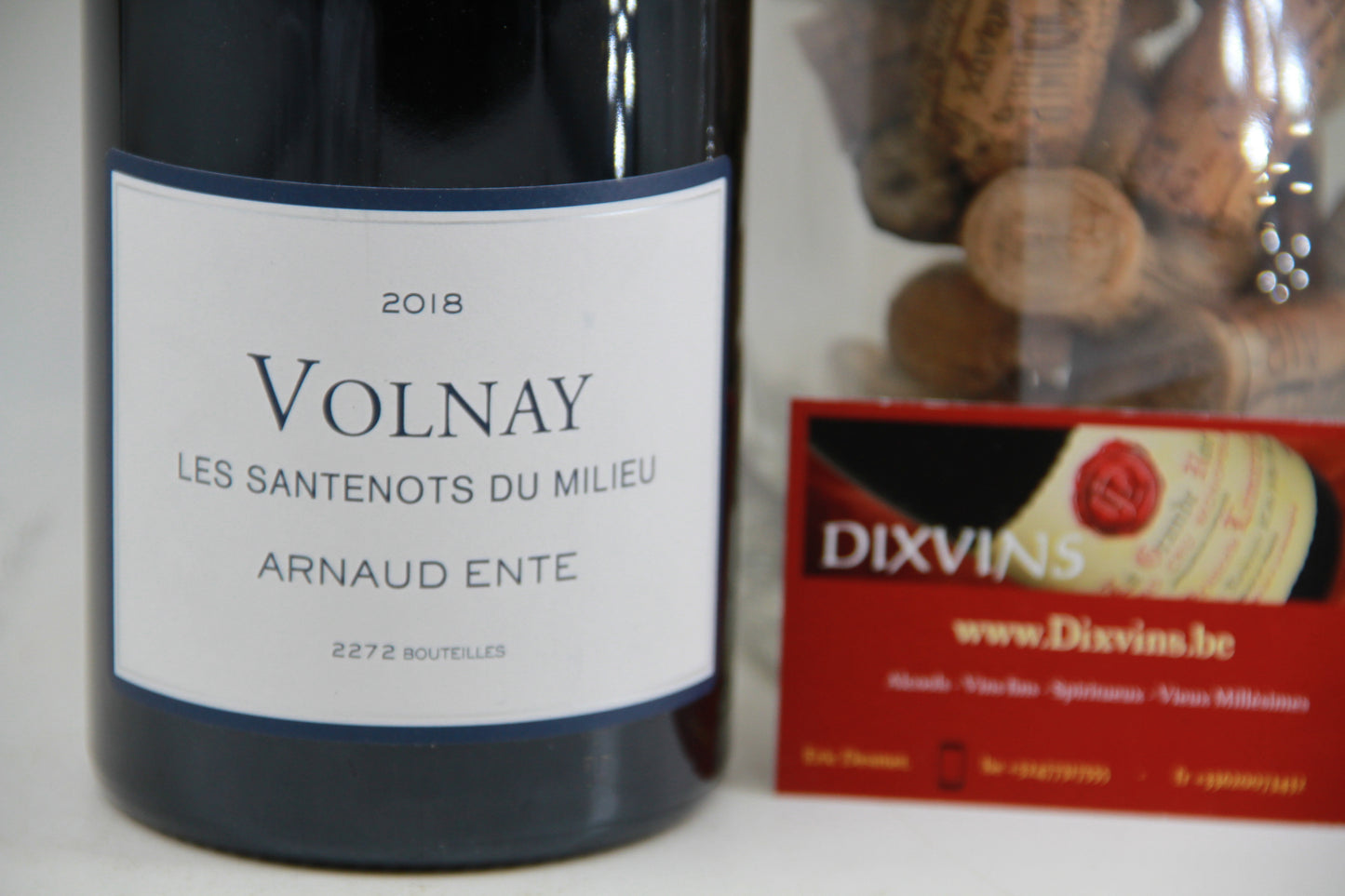 Volnay 'les Santenots du Milieu' 1er Cru Arnaud Ente 2018 - Eric-Dixvins