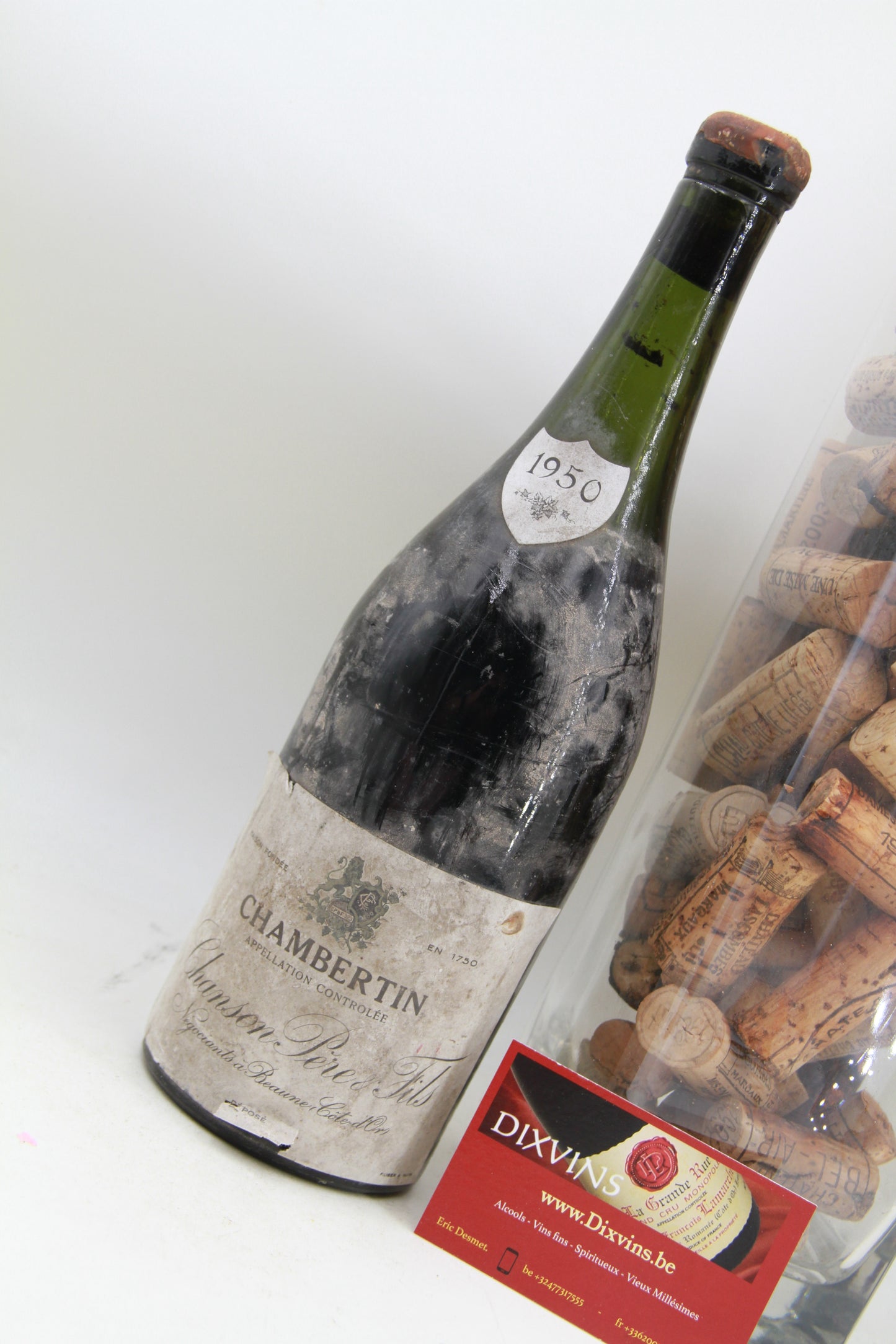 1950 Chambertin Grand Cru Chanson Père et Fils - Eric-Dixvins