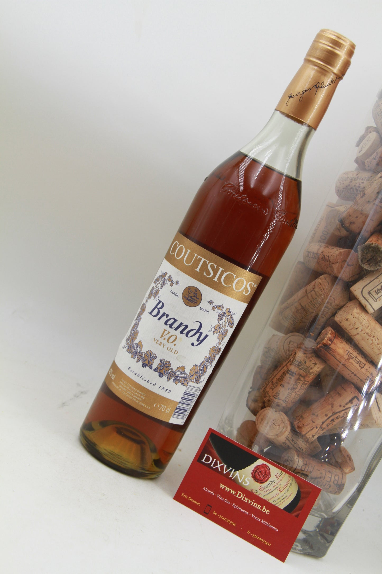 Brandy V.O Coutsicos Grèce - Eric-Dixvins