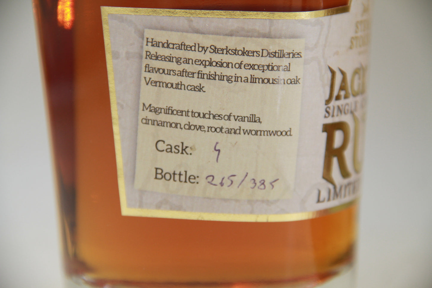 Jack Fox Rhum Limited Edition - Eric-Dixvins