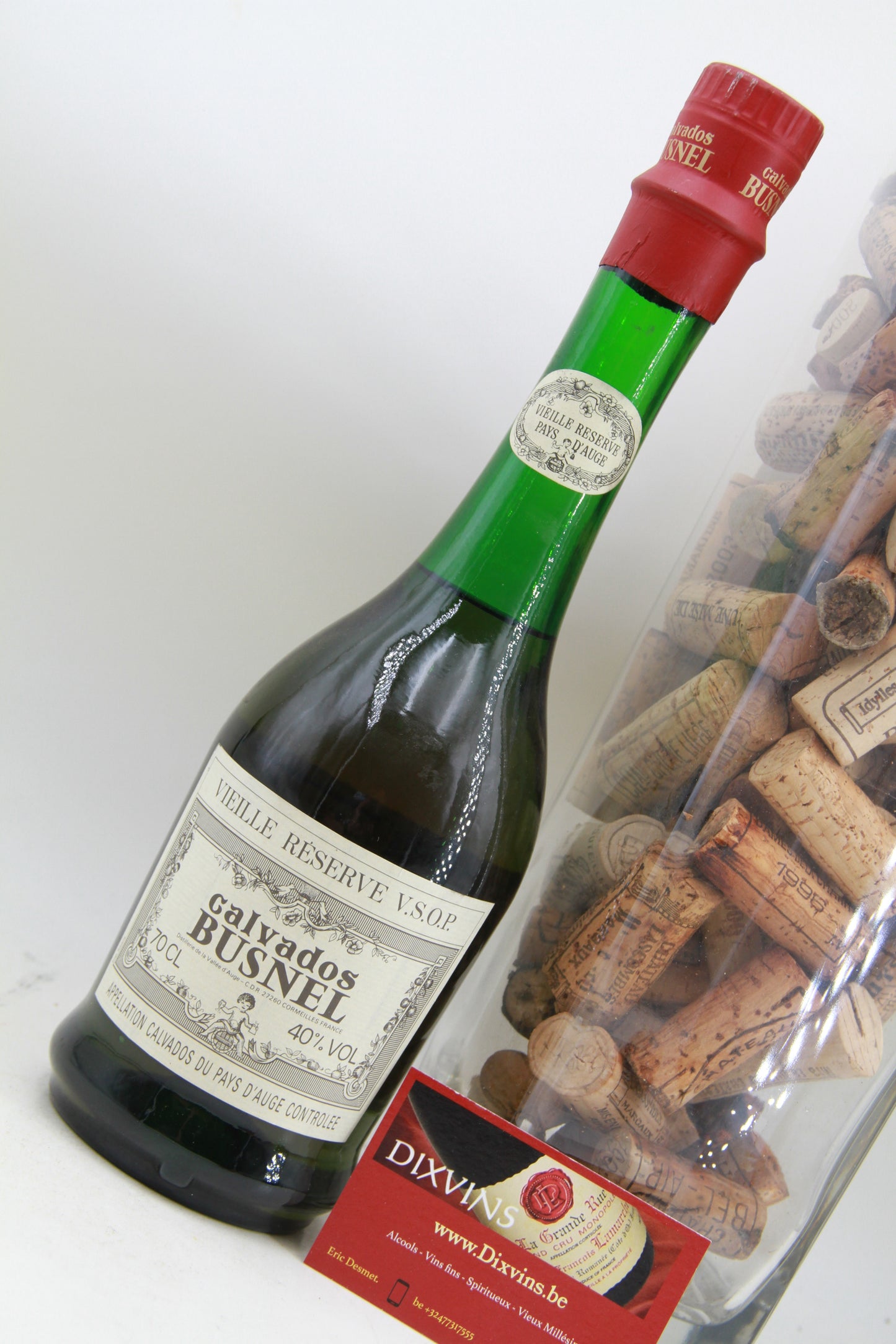 CALVADOS - BUSNEL - Vielle réserve - vsop bouteille des années 1970 - Eric-Dixvins