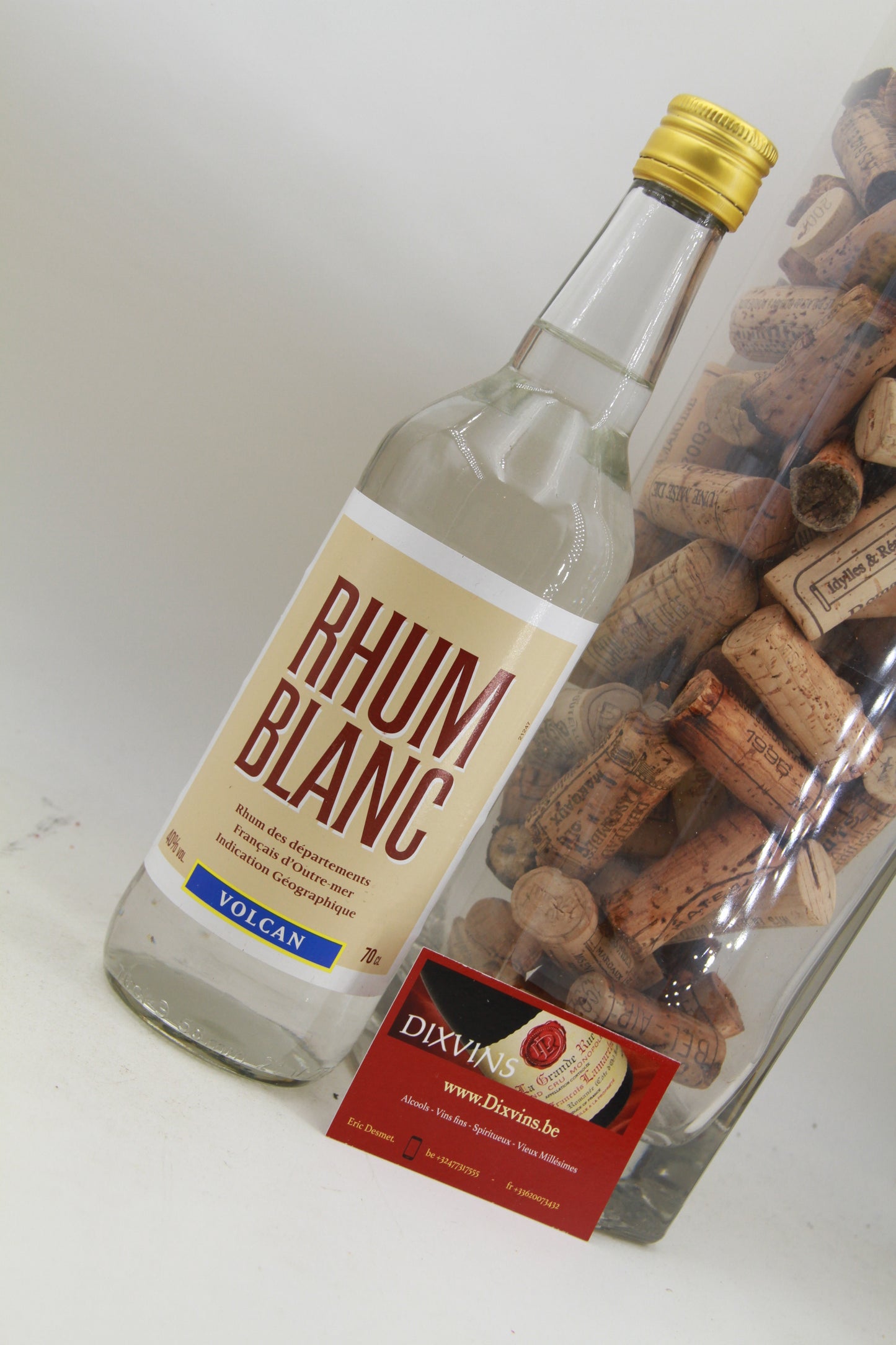 Rhum Volcan 70 ties Pur Agricole. 70cl. 40°