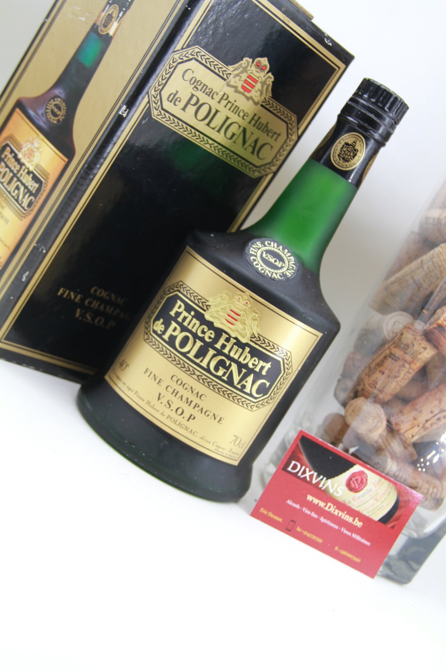 - Cognac Fine Champagne Prince Hubert de Polignac Cognac. 80 ties