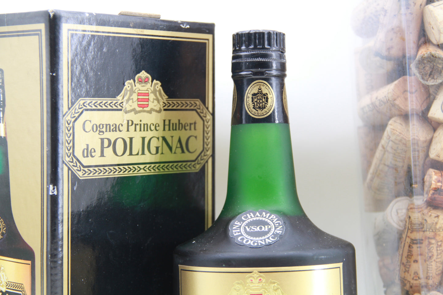 - Cognac Fine Champagne Prince Hubert de Polignac Cognac. 80 ties