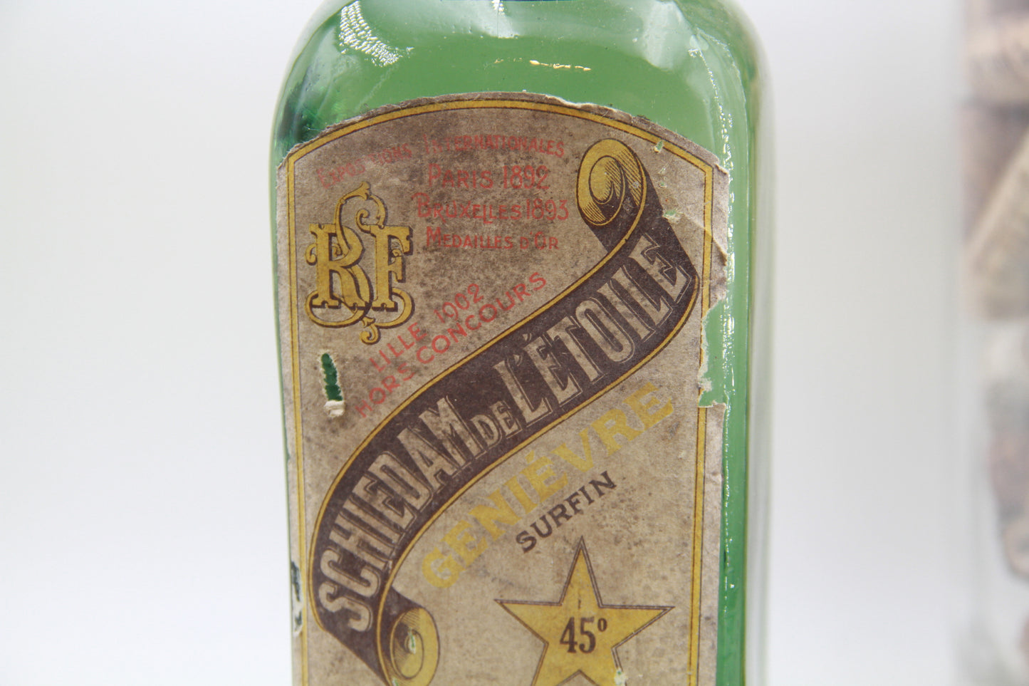 Genièvre Schiedam de L'Etoile Rossignol-Lefebvre Fils. +- 1910
