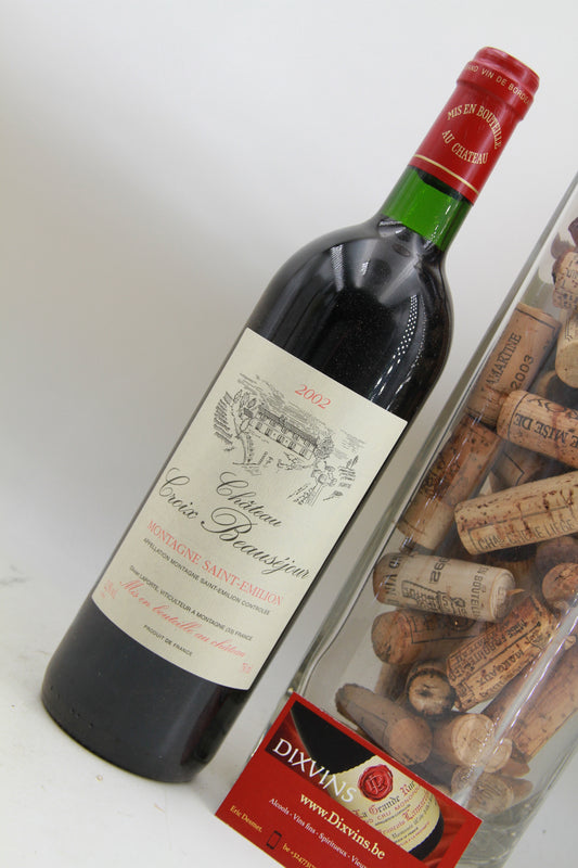 Chateau La Croix Beauséjour Montagne Saint Émilion. 2002