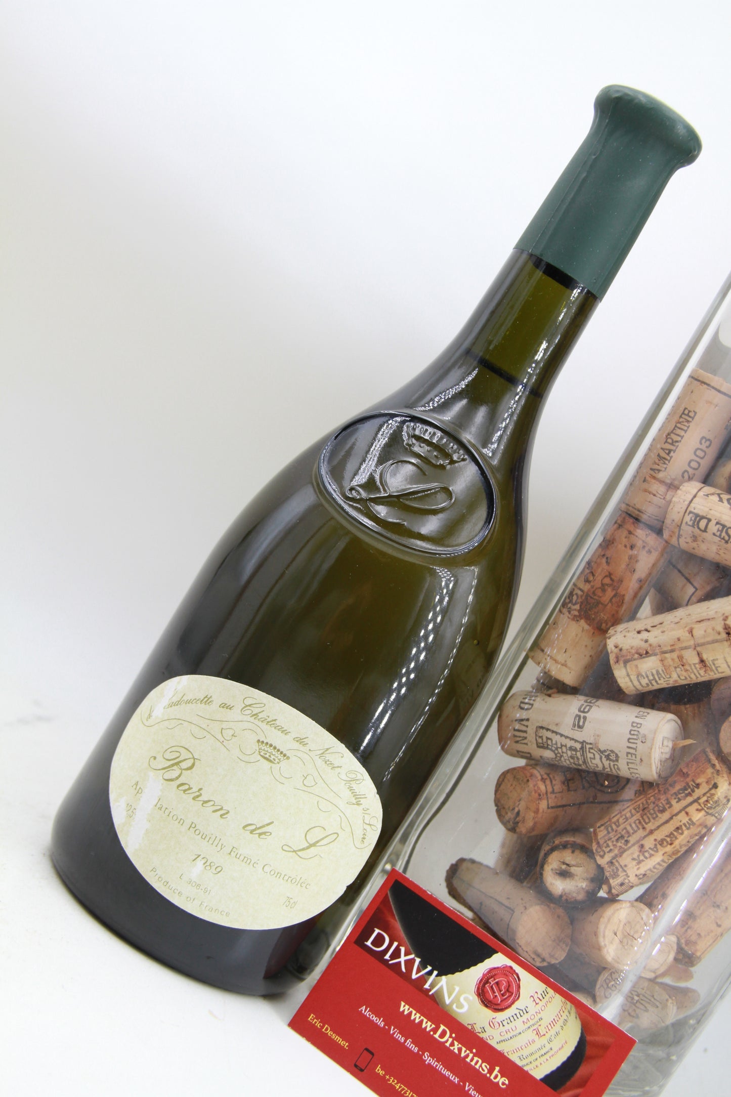 Pouilly Sur Loire Baron de L Chateau du Nozet 1989