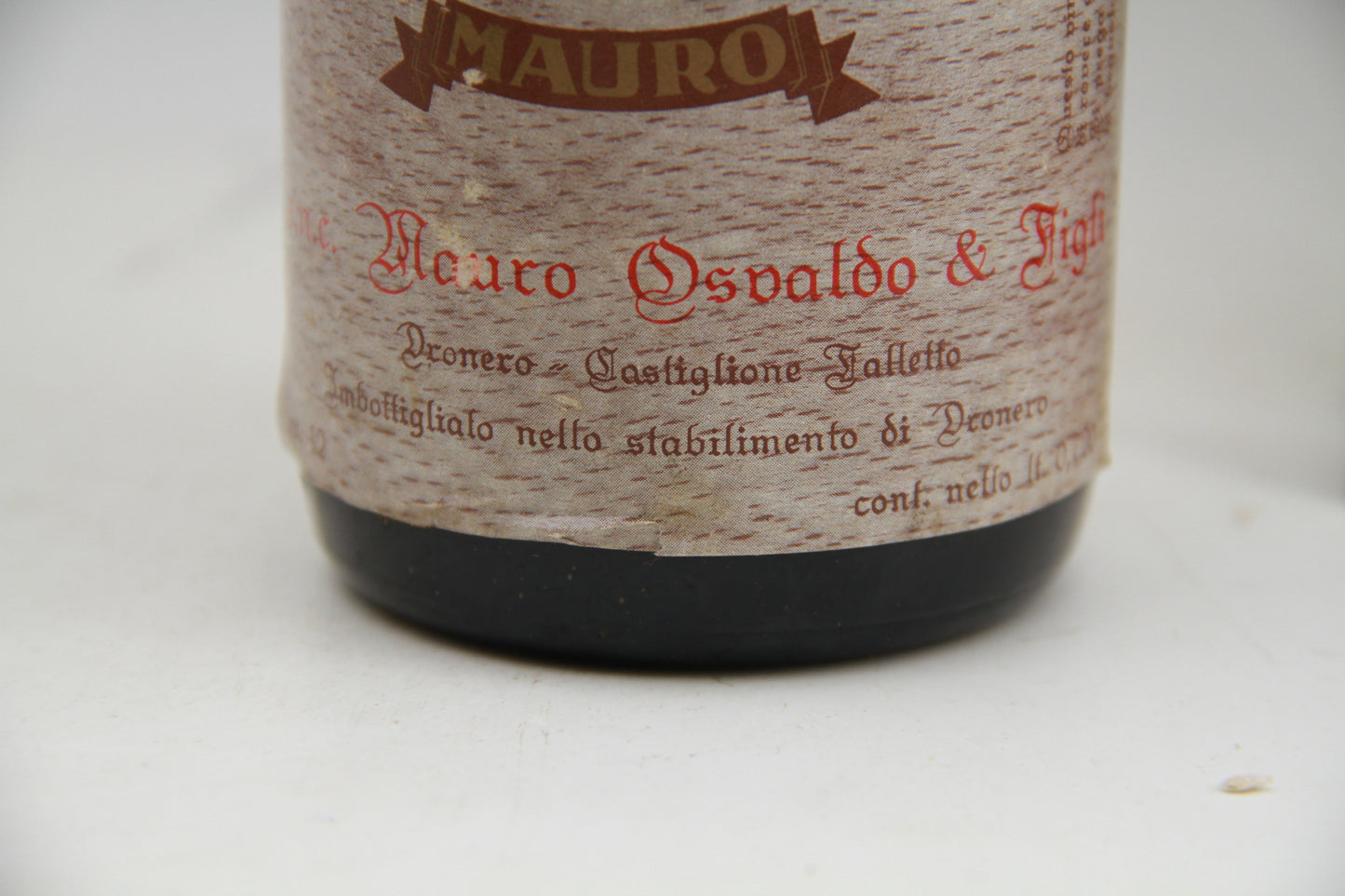 Grignolino. Mauro Osvaldo & Figli 1971