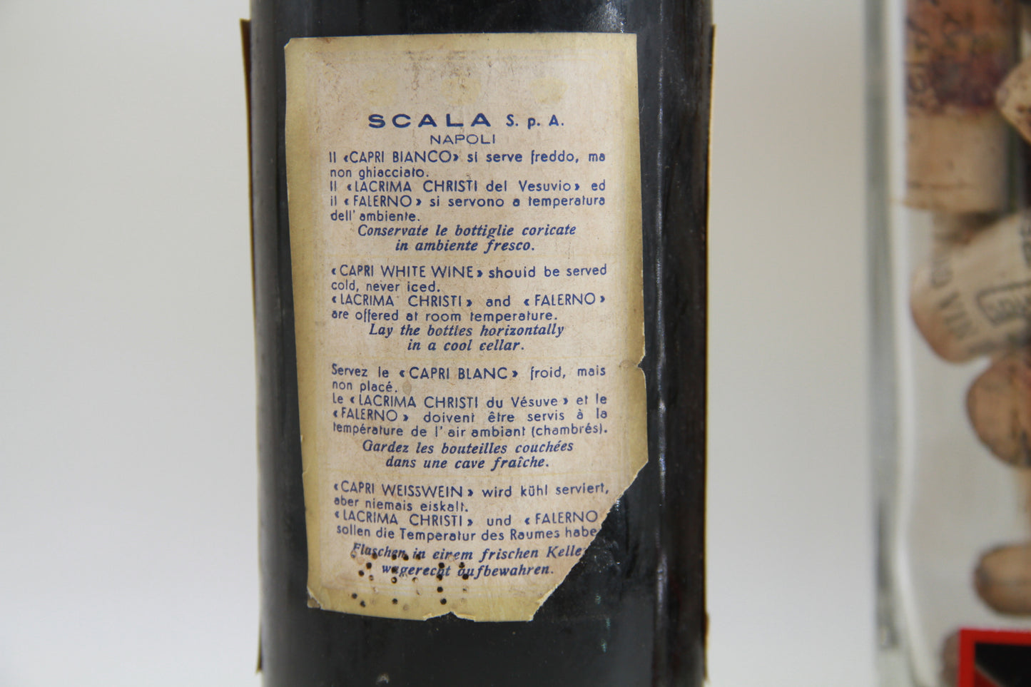Vino FALERNO Pasquale Scala Riserva Speciale Napoli