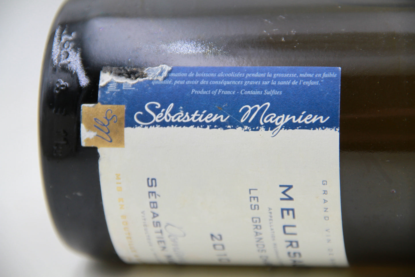 Meursault Les Grands Charrons. 2010. Sebastien Magnien