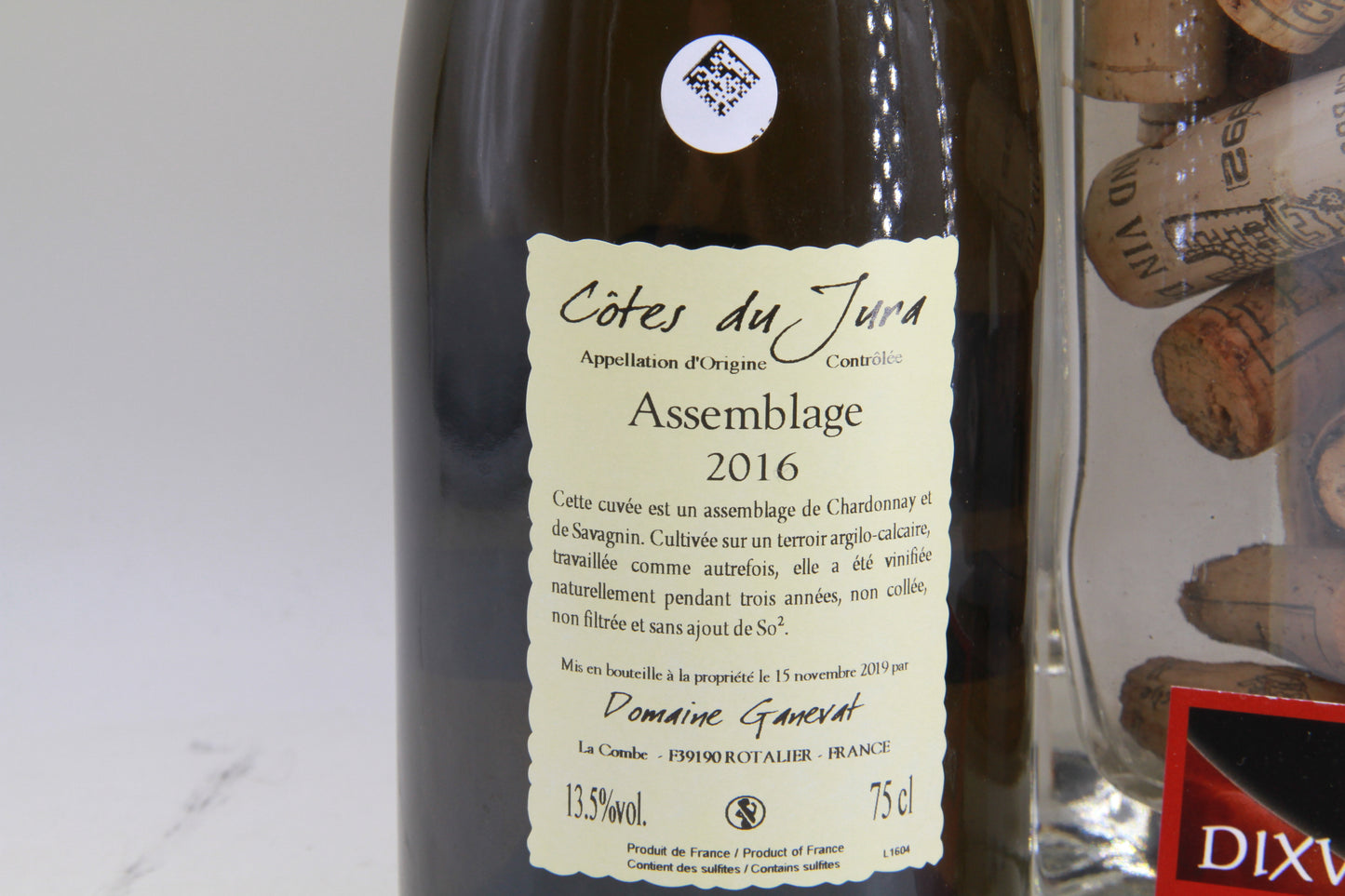 Cotes de jura " Cuvée Orégane **2016 ** Anne & J Francois Ganevat