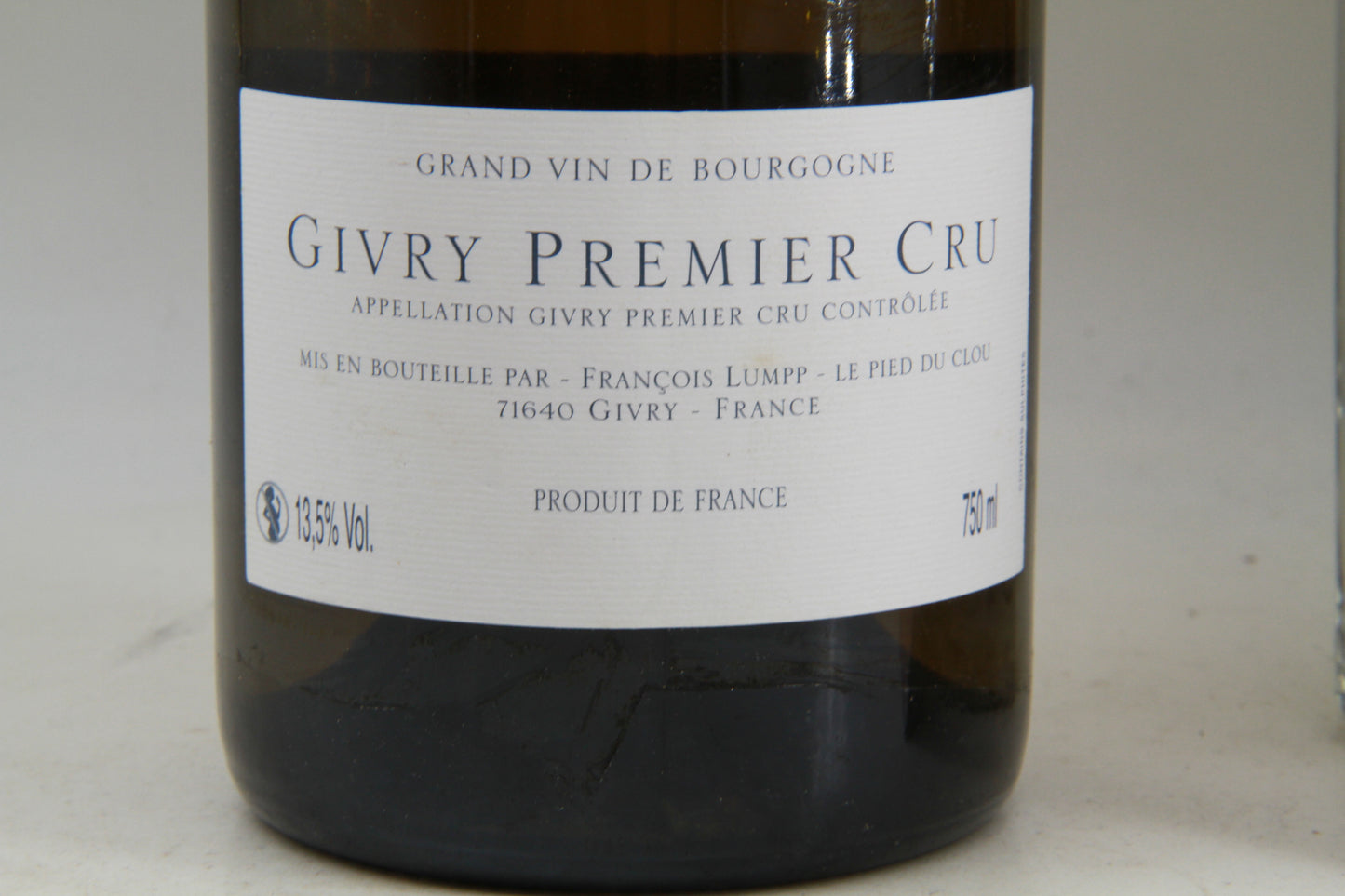 -Givry 1er Cru " Petit marole " **2010 ** Domaine Francois Lumpp