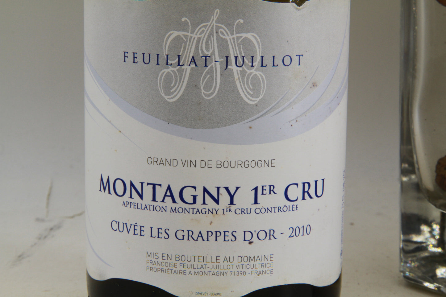 Montagny 1er Cru " Cuvée Les Grappes D'Or " **2010 ** Domaine Feuillat-Juillot