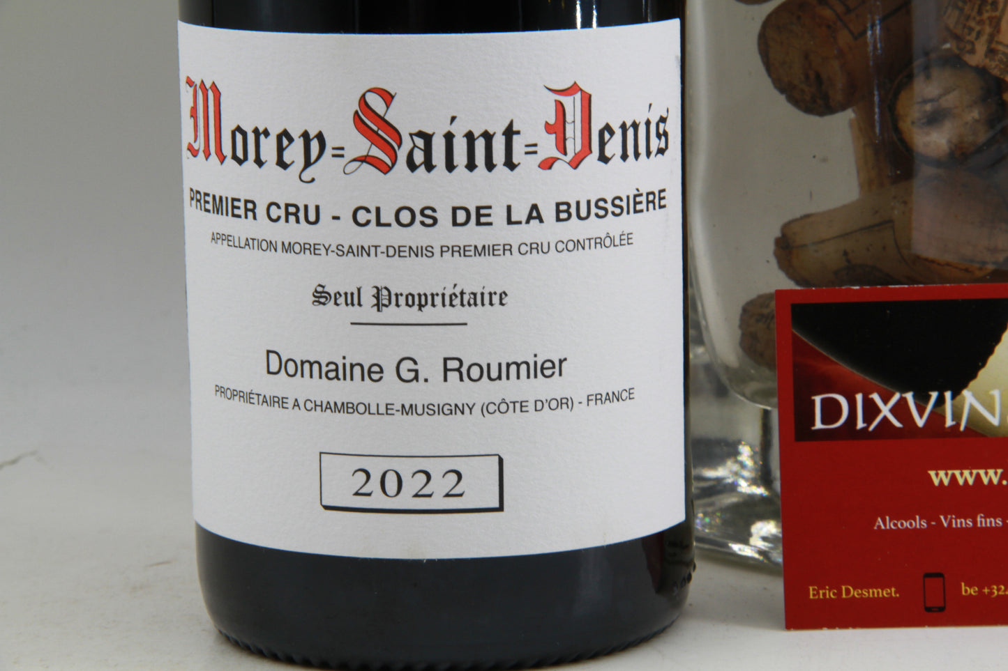Morey saint Denis 1er Cru "Clos de La Buissière" Domaine G Roumier 2022