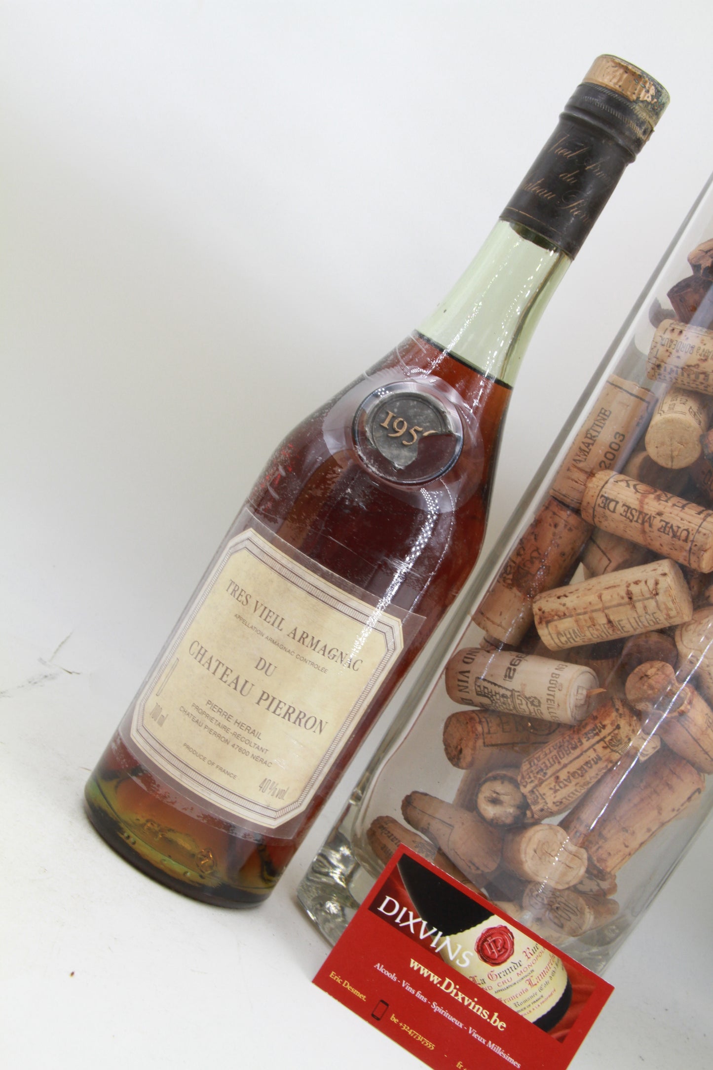 Chateau Pierron Trés Viel Armagnac 1956