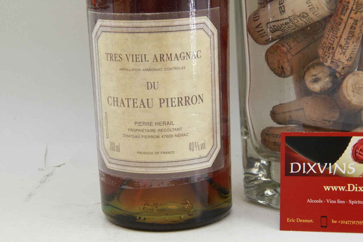 Chateau Pierron Trés Viel Armagnac 1956