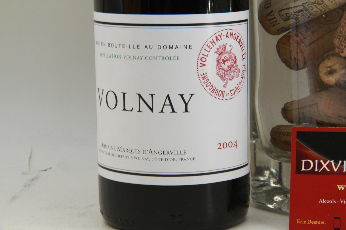 Volnay Domaine Marquis d'Angerville. 2004