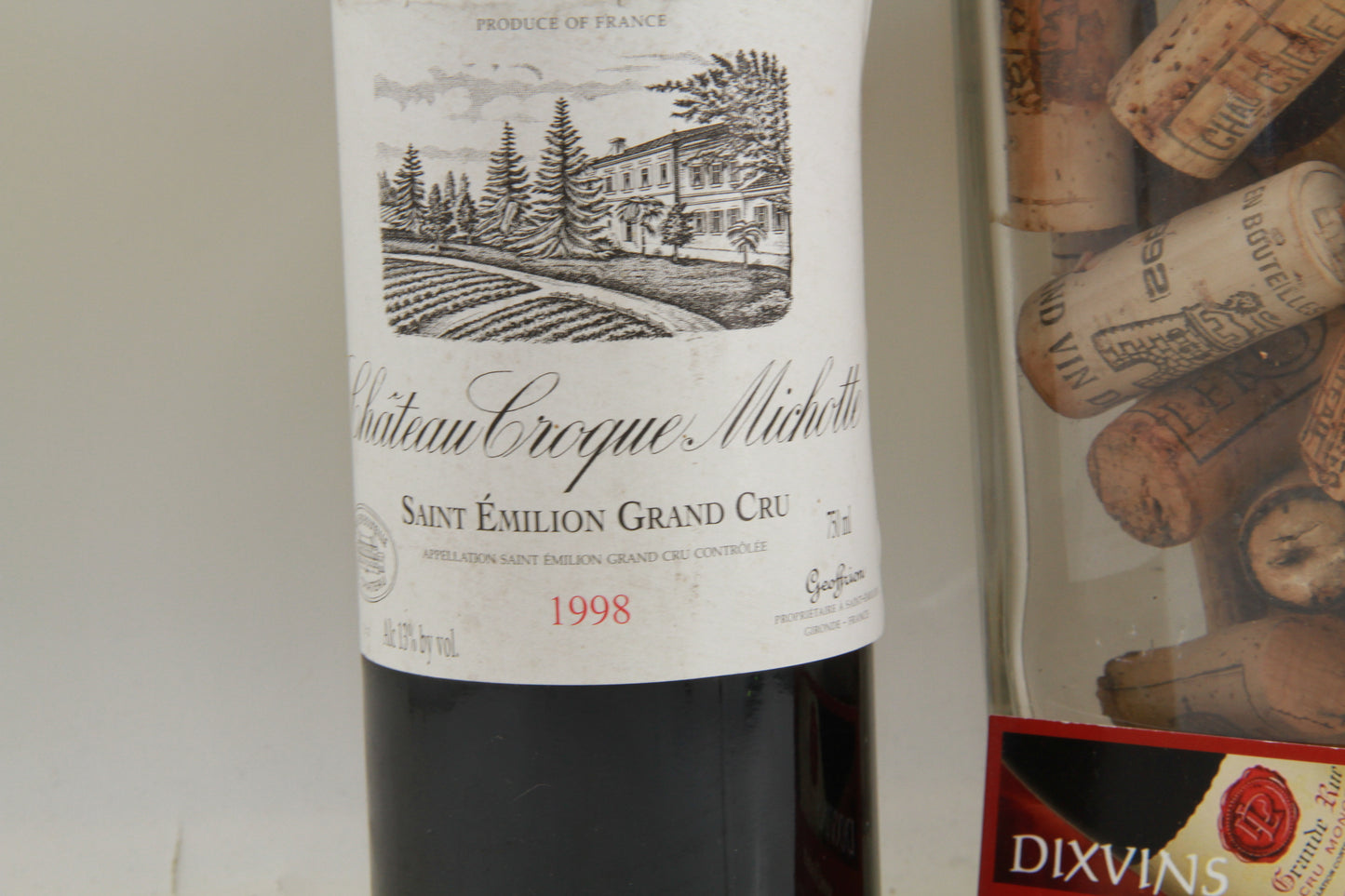 Chateau Croque Michotte Grand Cru St-Émilion 1998