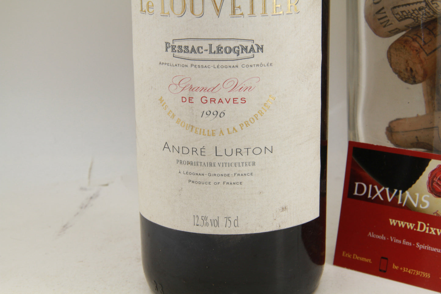 Le Louvetier 1996. Pessac Léognan. Lurton (La Louvière)