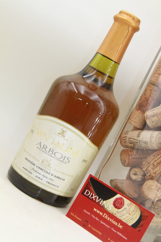Arbois.  Vin Jaune  Fruitière Vinicole d Arbois   1991