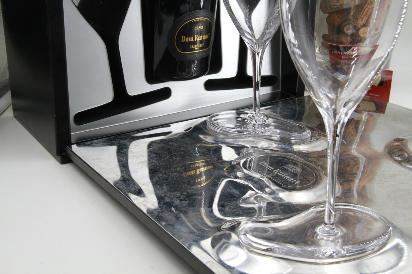 Dom Ruinart 1998 coffret Maarteen Baas