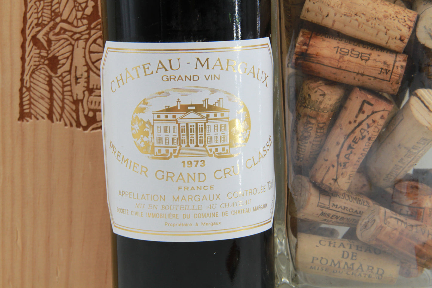 - Chateau Margaux ** 1973 **  1er Grand Cru Classé  Margaux