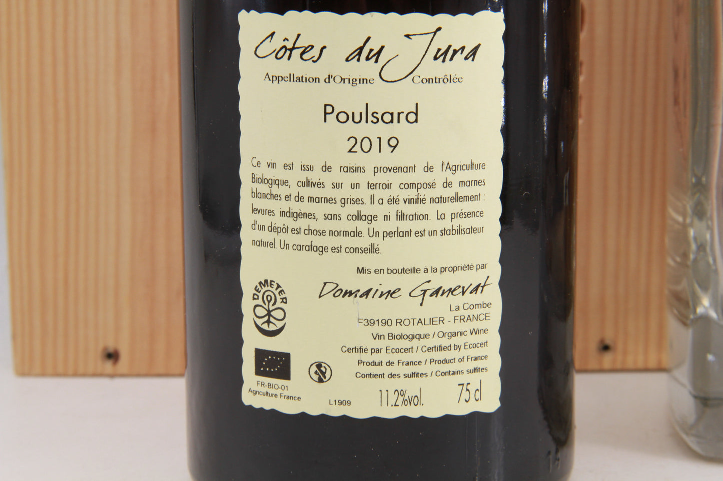 Cotes de Jura Poulsard "Cuvée de l'enfant terrible" 2019