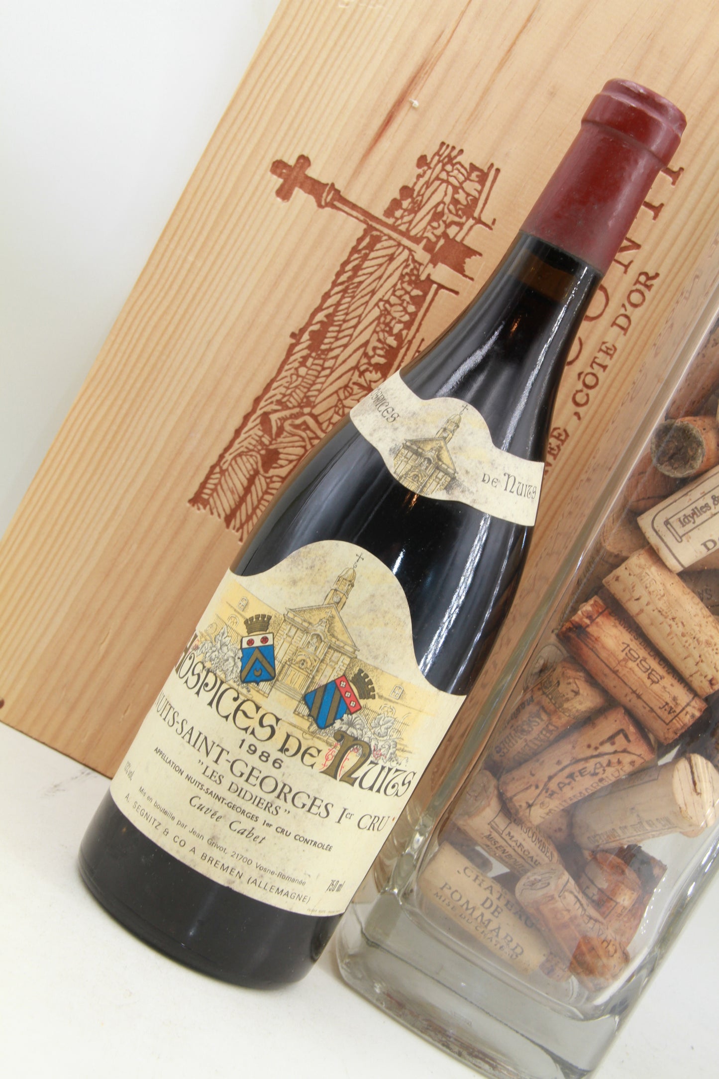 Nuits Saint Georges 1er Cru "Les Didiers" Hospices de Nuits 1986 Jean Grivot