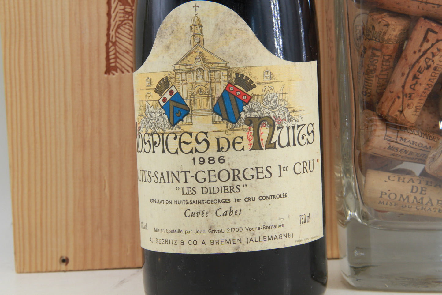 Nuits Saint Georges 1er Cru "Les Didiers" Hospices de Nuits 1986 Jean Grivot