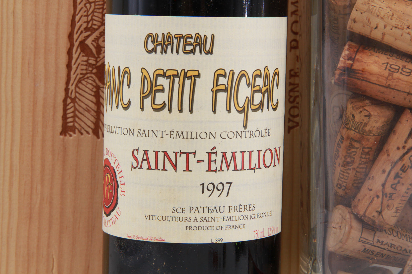 Chateau Franc Petit Figeac. Saint Émilion 1997