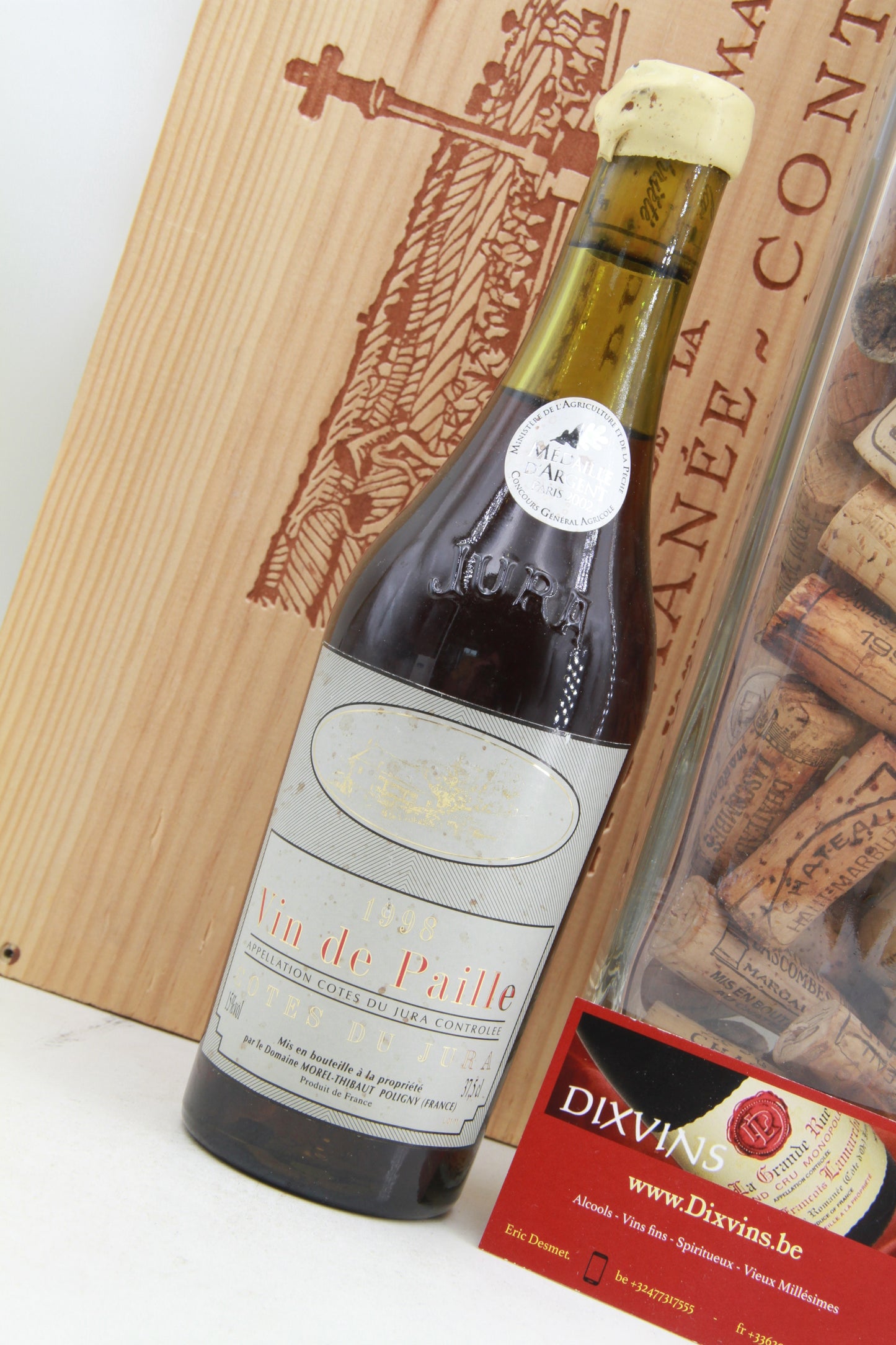 Vin de Paille Cote de Jura Domaine Morel Thibaut 1998