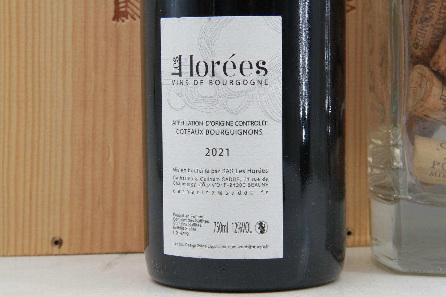 Bourgogne Rouge Mon Poulain Les Horées. 2021