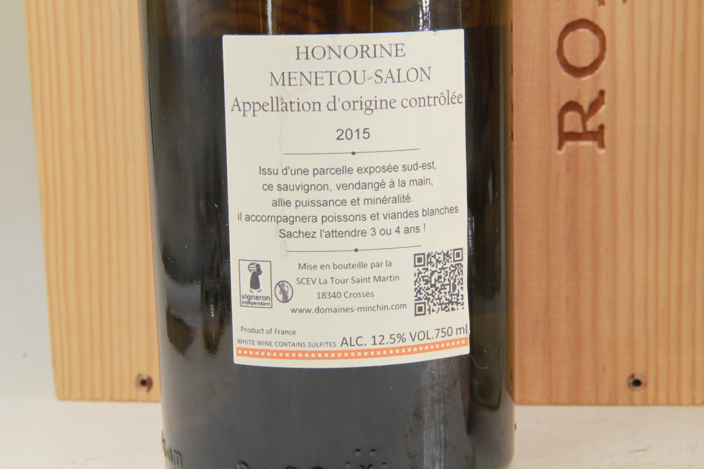 La Tour Saint-Martin Honorine. Menetou Salon. 2015